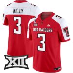 Men’s Texas Tech Red Raiders 2024 Vapor Limited Jersey – All Stitched