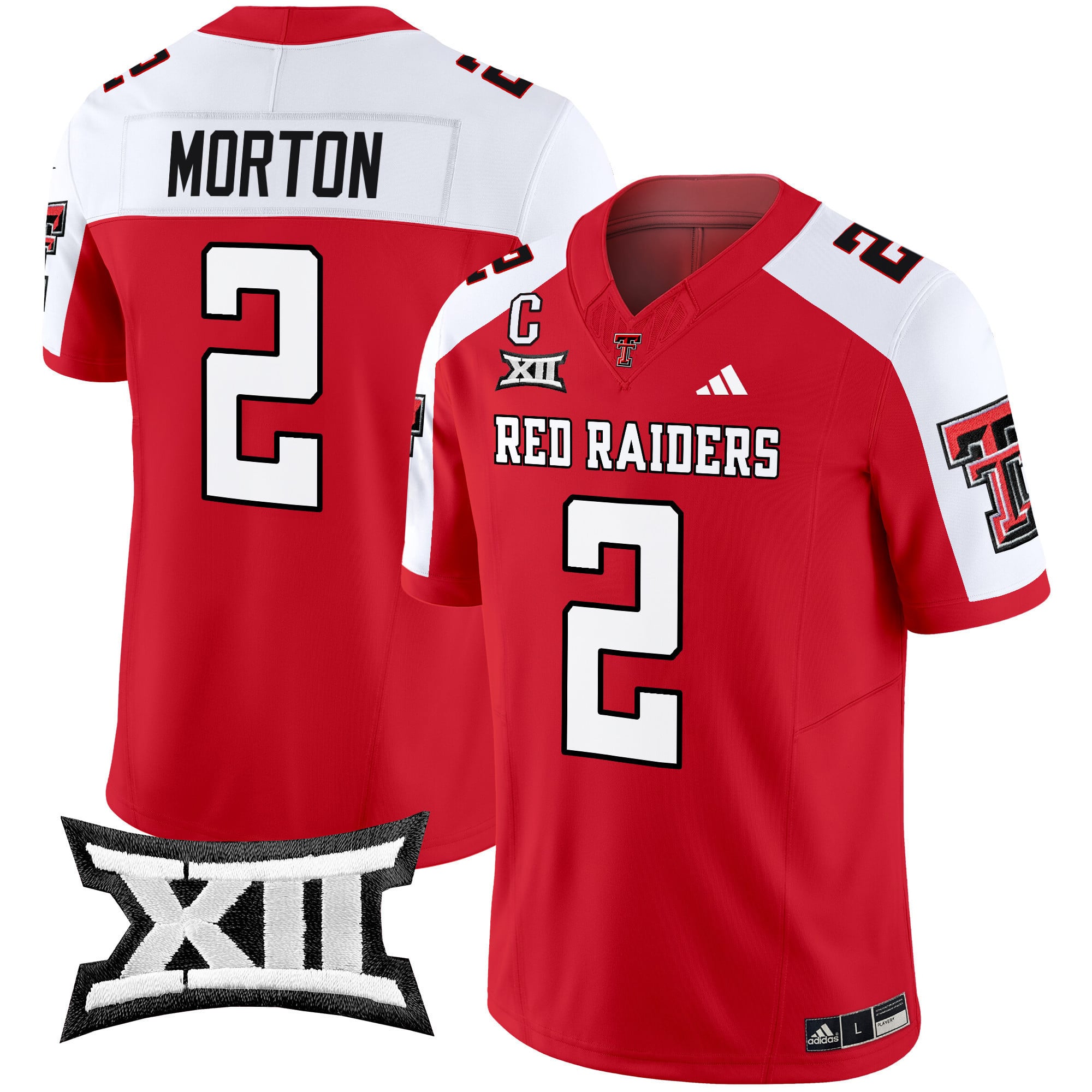 Men’s Texas Tech Red Raiders 2024 Vapor Limited Jersey – All Stitched