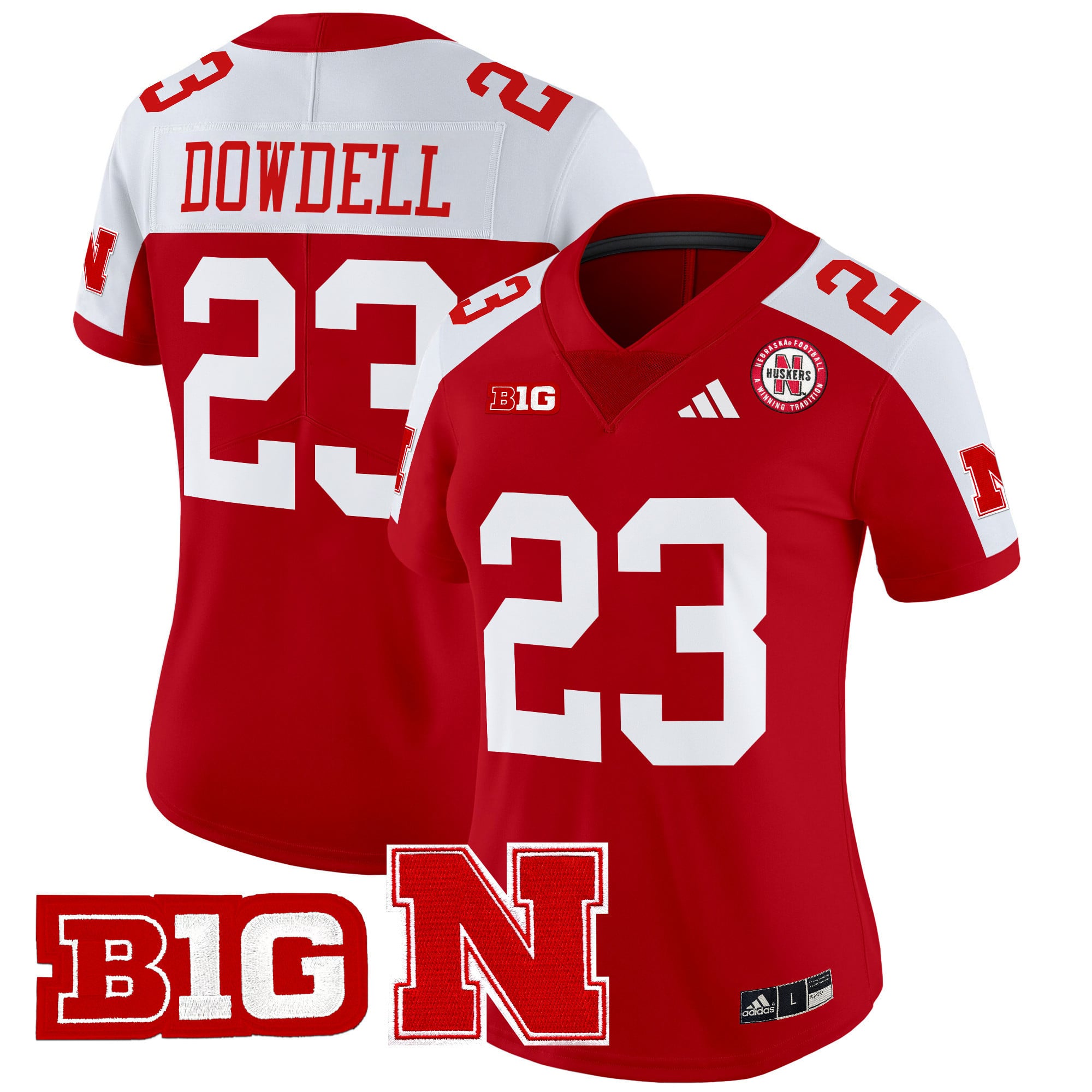 Women’s Nebraska Cornhuskers 2024 Vapor Limited Jersey – All Stitched