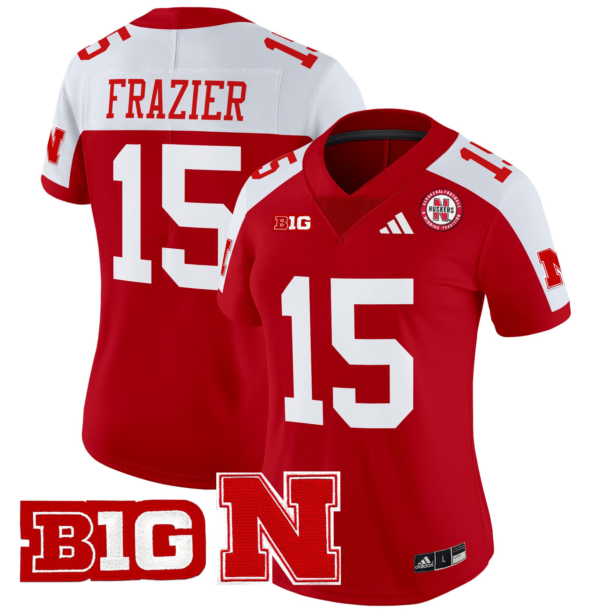 Women’s Nebraska Cornhuskers 2024 Vapor Limited Jersey – All Stitched