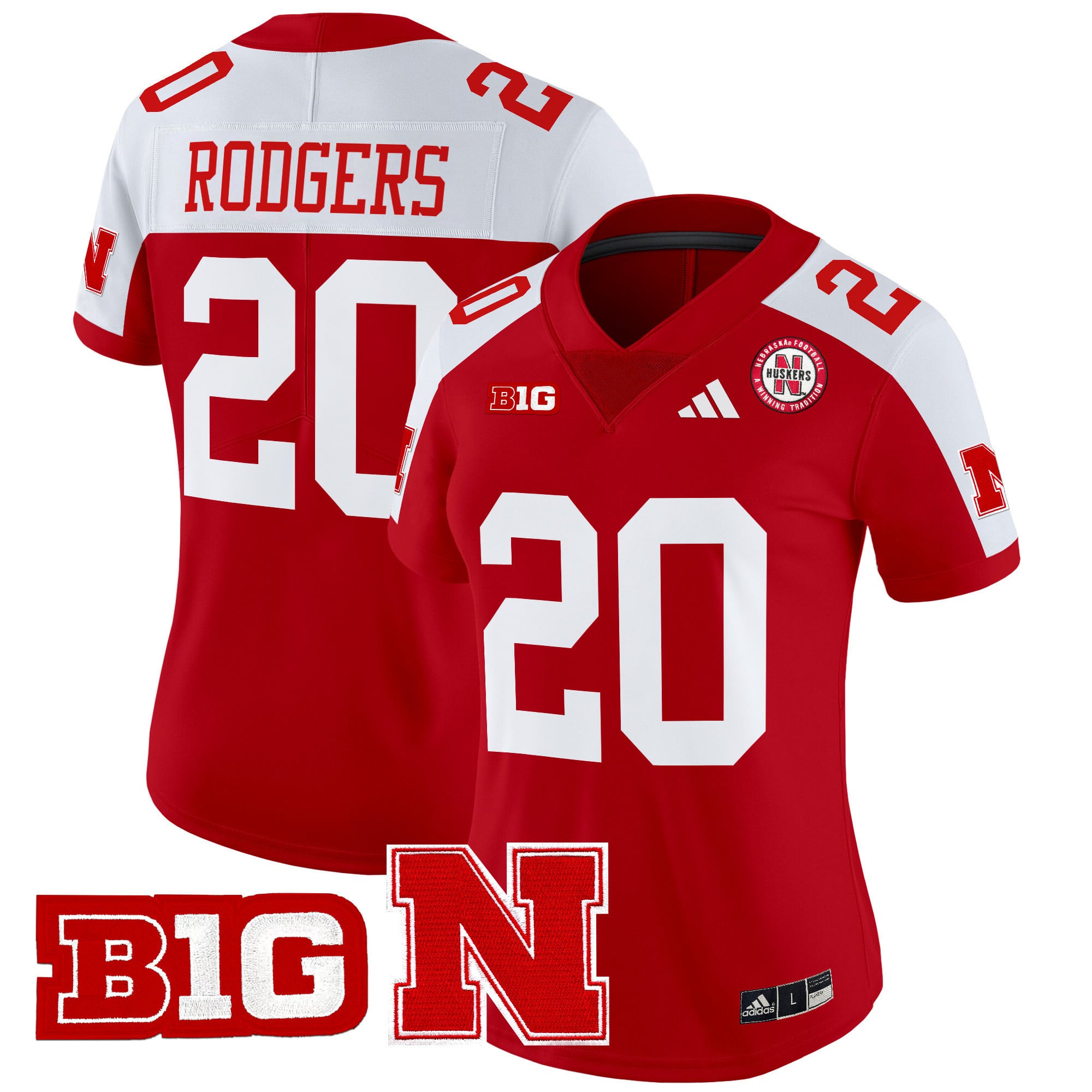 Women’s Nebraska Cornhuskers 2024 Vapor Limited Jersey – All Stitched