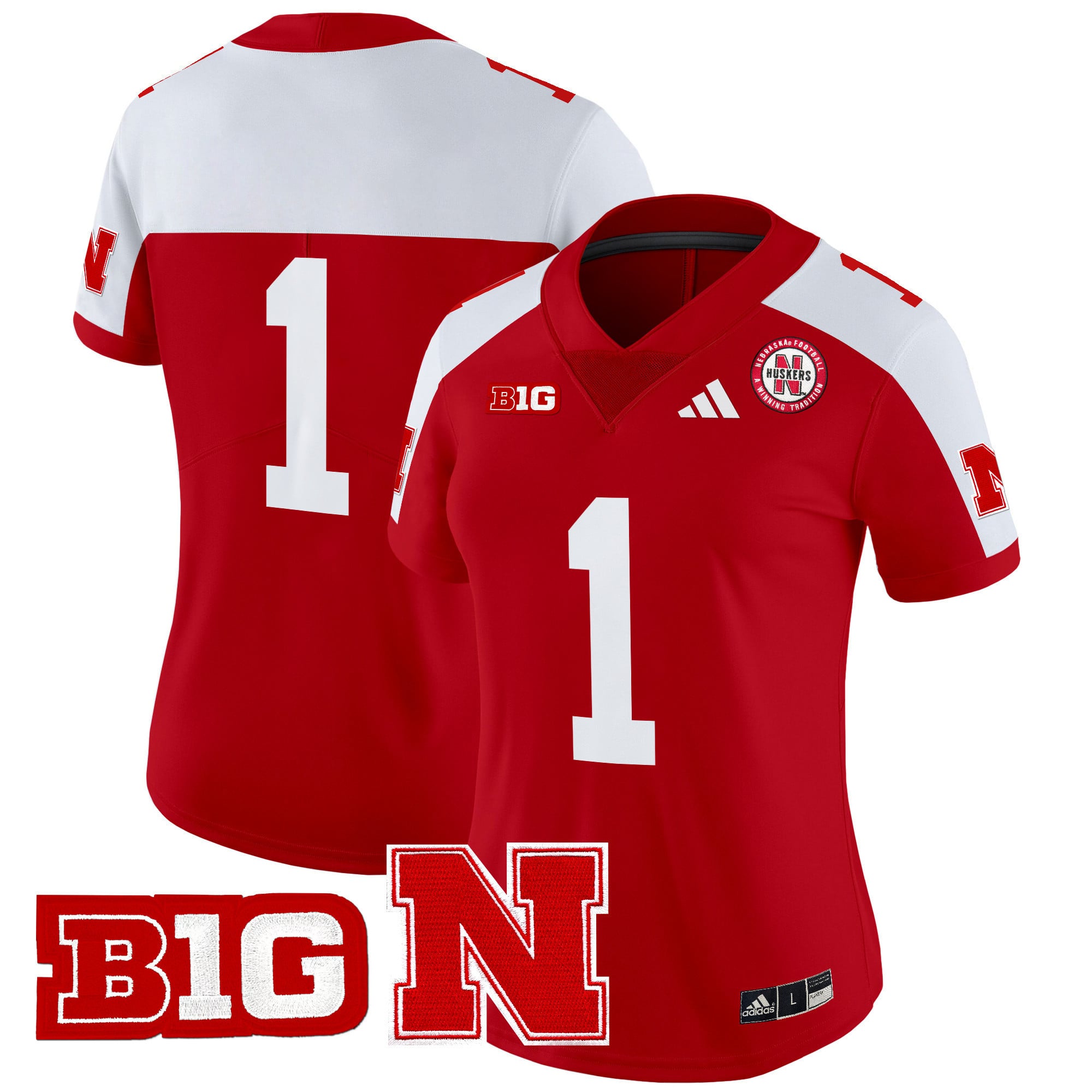 Women’s Nebraska Cornhuskers 2024 Vapor Limited Jersey – All Stitched