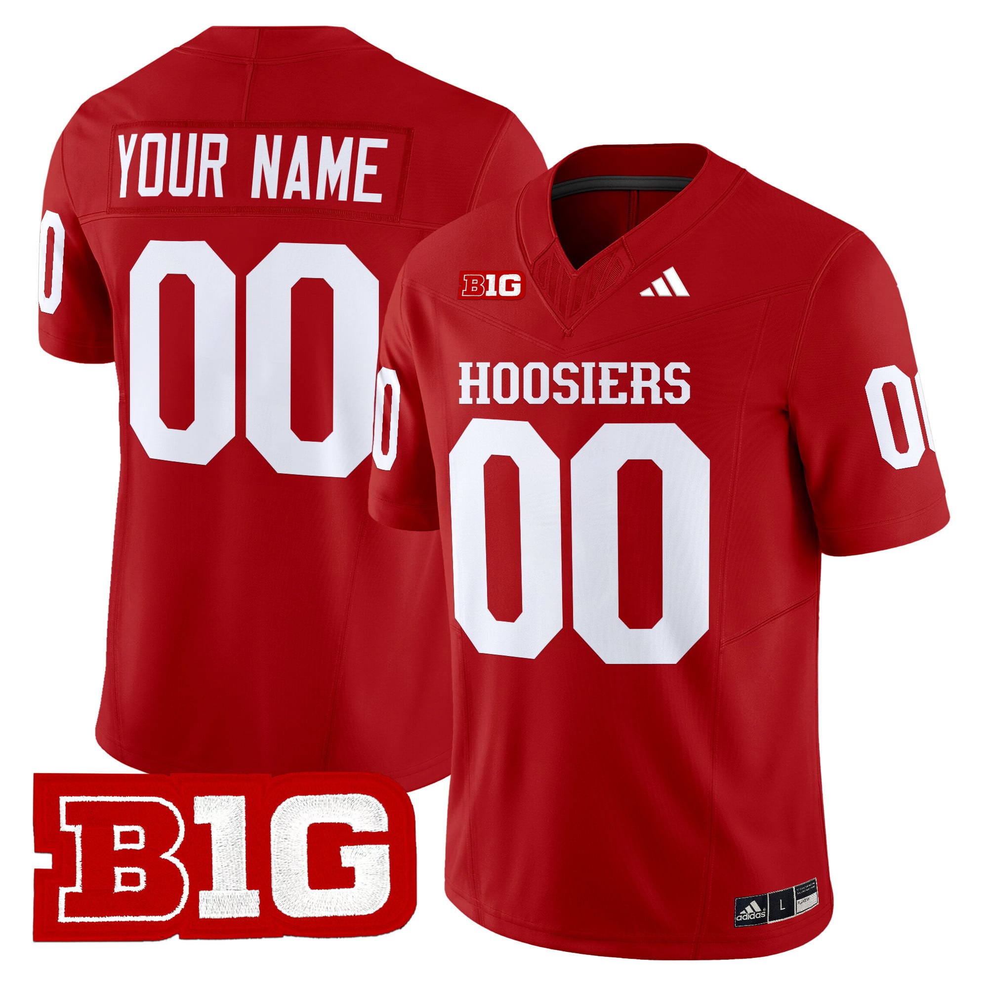 Indiana Hoosiers 2024 Vapor Limited Custom Jersey – All Stitched