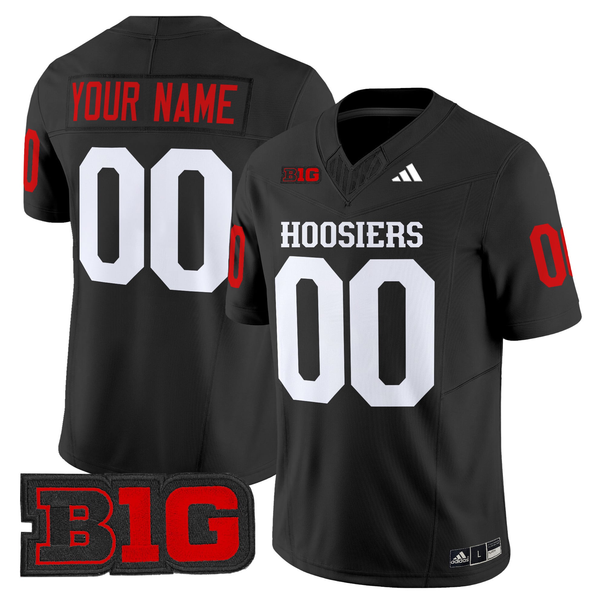 Indiana Hoosiers 2024 Vapor Limited Custom Jersey – All Stitched