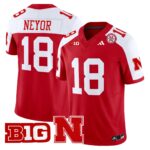 Men’s Nebraska Cornhuskers 2024 Vapor Limited Jersey – All Stitched