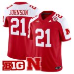 Men’s Nebraska Cornhuskers 2024 Vapor Limited Jersey – All Stitched