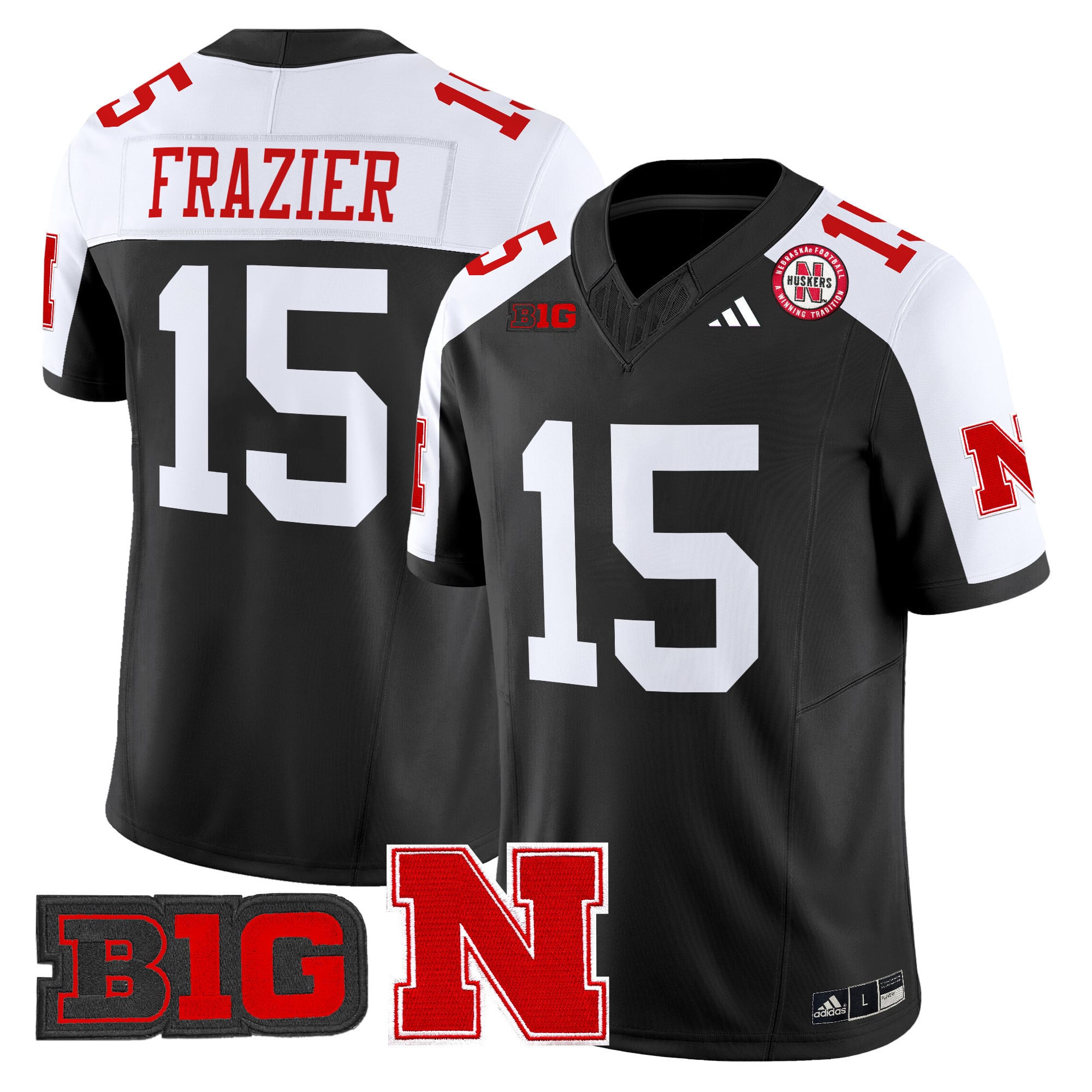 Men’s Nebraska Cornhuskers 2024 Vapor Limited Jersey – All Stitched