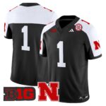 Men’s Nebraska Cornhuskers 2024 Vapor Limited Jersey – All Stitched