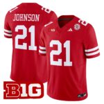 Men’s Nebraska Cornhuskers 2024 Vapor Limited Jersey – All Stitched