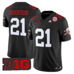 Men’s Nebraska Cornhuskers 2024 Vapor Limited Jersey – All Stitched