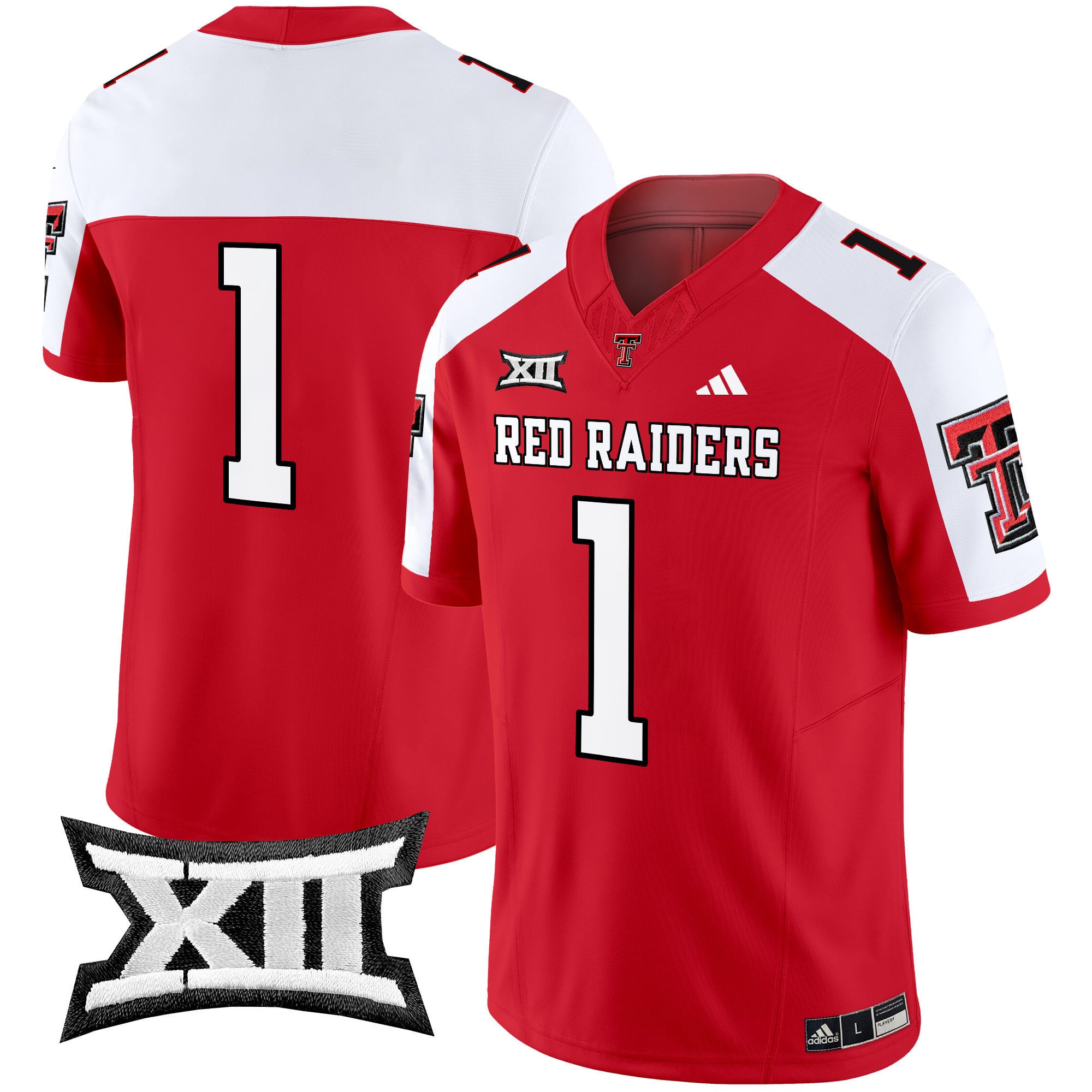Men’s Texas Tech Red Raiders 2024 Vapor Limited Jersey – All Stitched