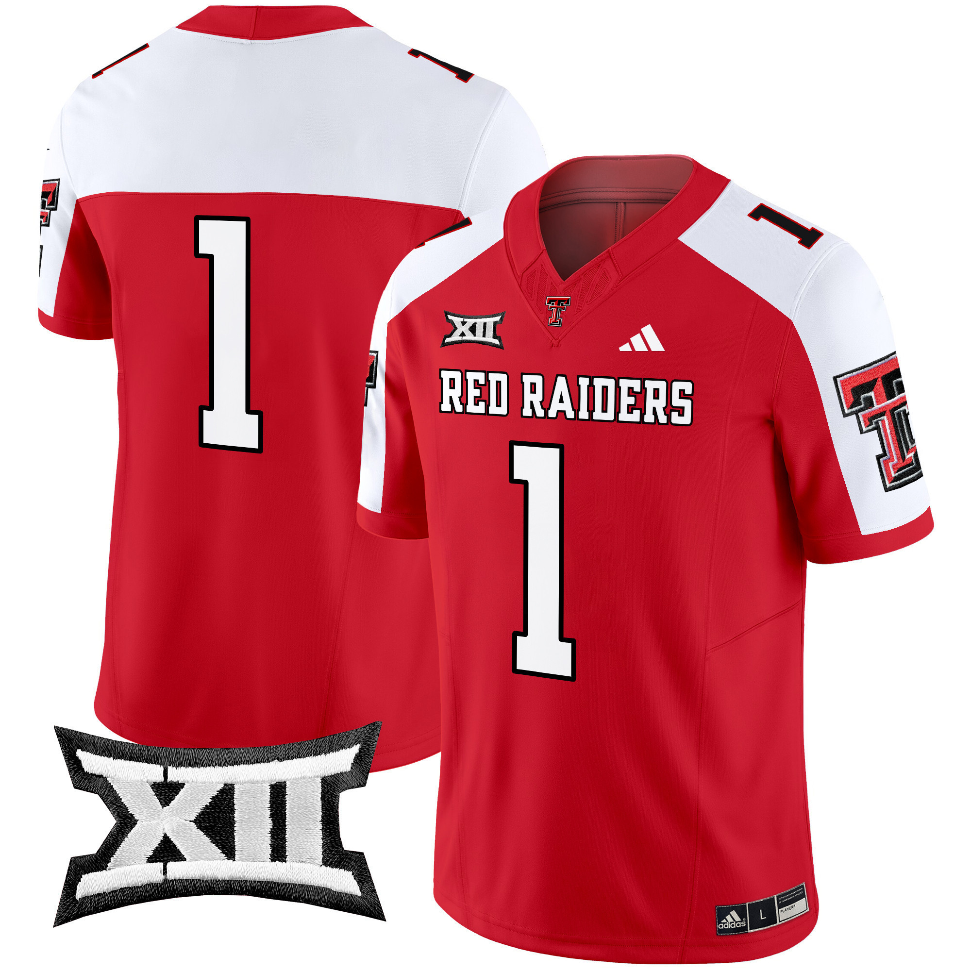 Men’s Texas Tech Red Raiders 2024 Vapor Limited Jersey – All Stitched
