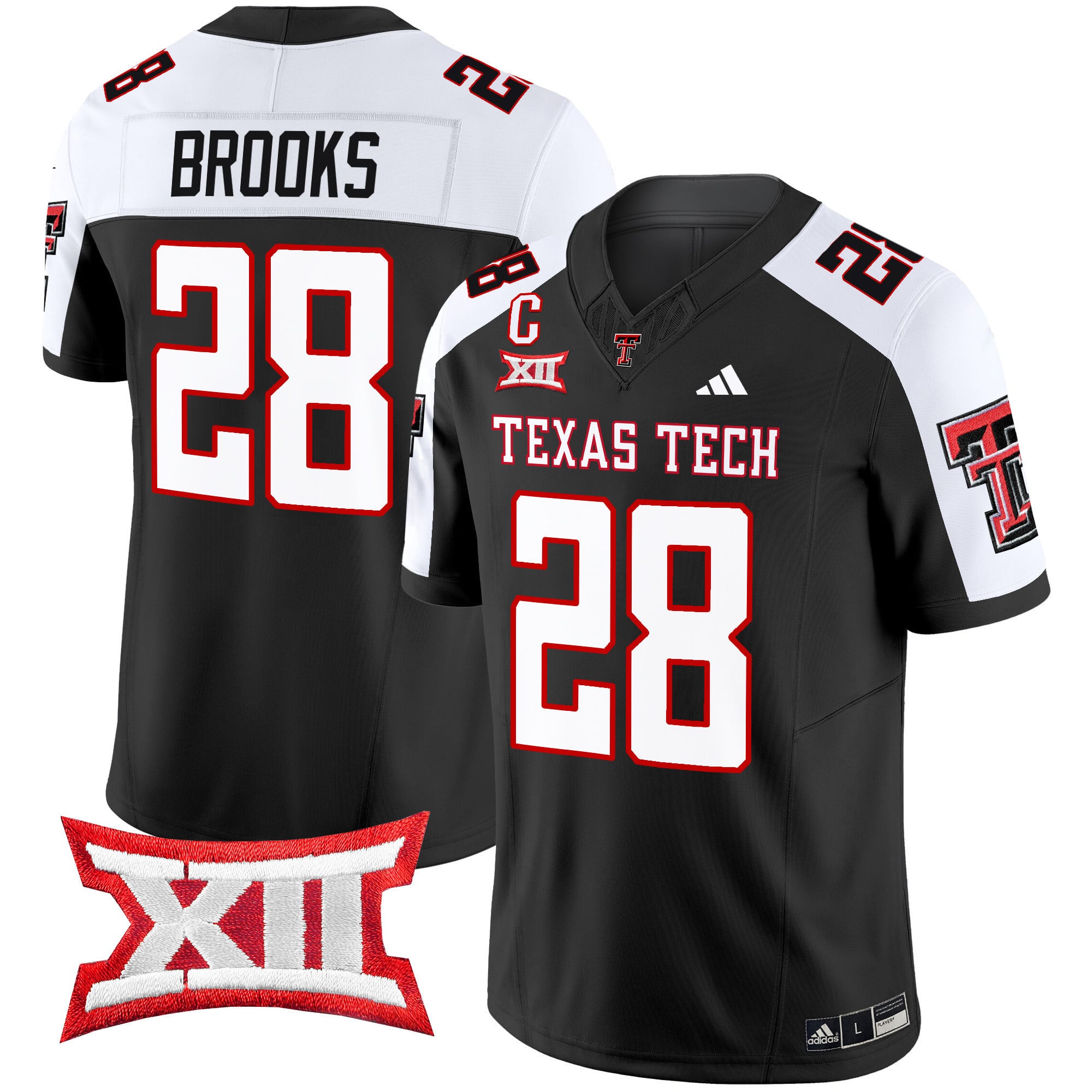 Men’s Texas Tech Red Raiders 2024 Vapor Limited Jersey – All Stitched