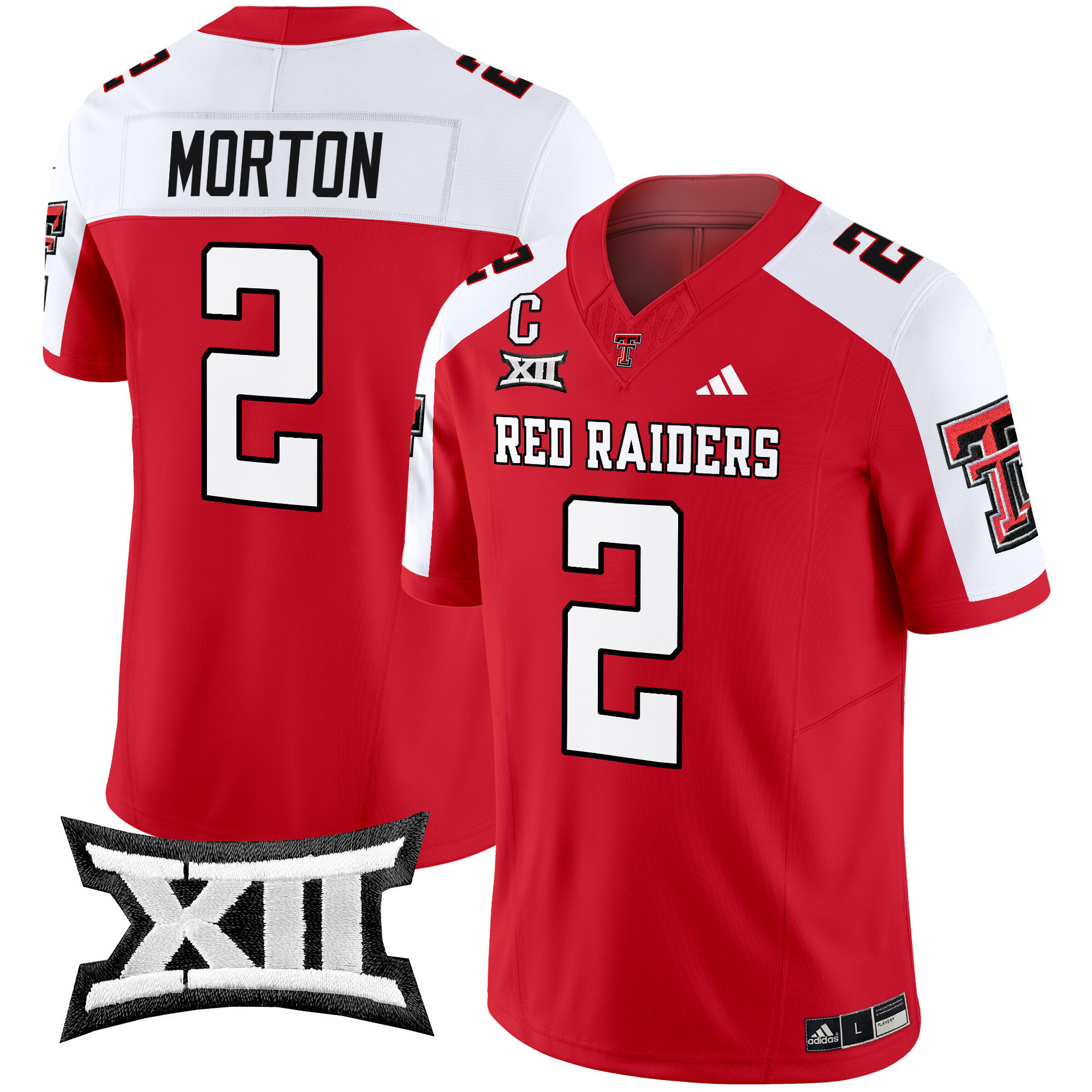 Men’s Texas Tech Red Raiders 2024 Vapor Limited Jersey – All Stitched