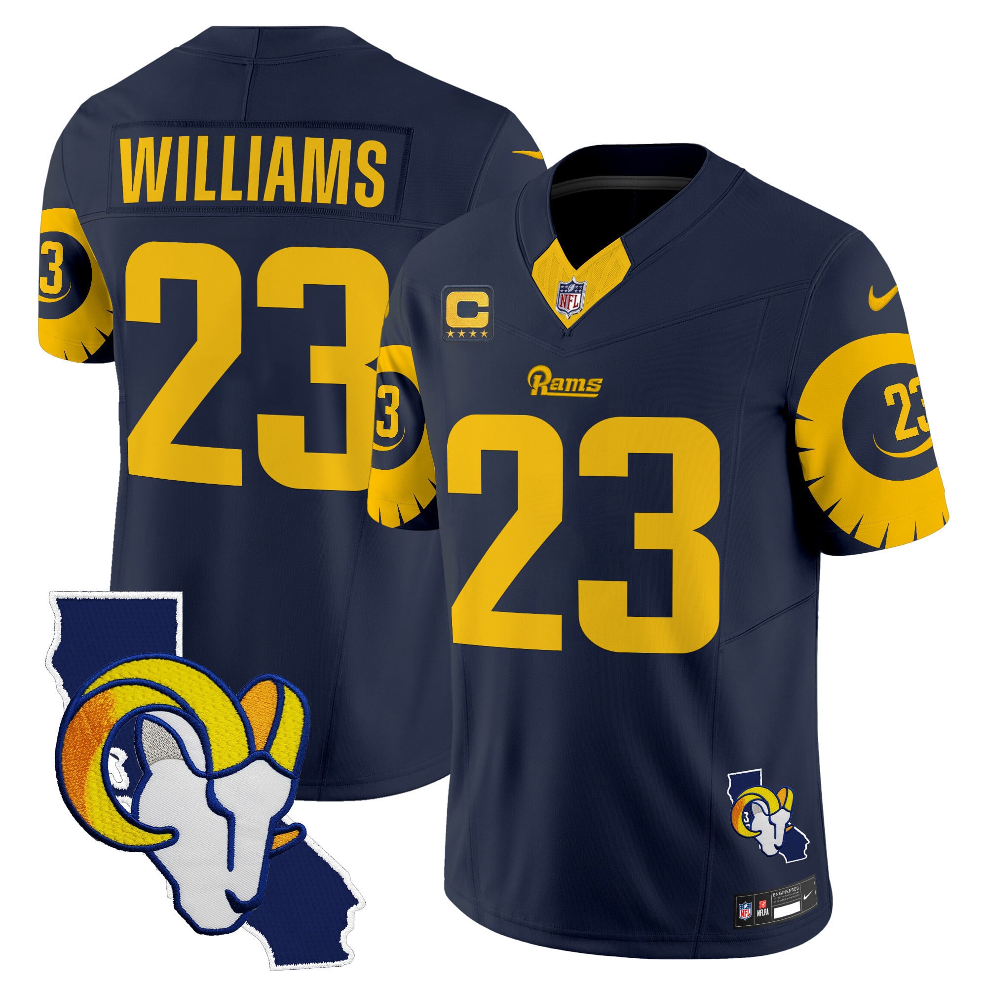 Men’s Rams Special Vapor Limited Jersey V2 – All Stitched