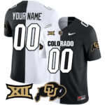 Custom Name/Gender Colorado Buffaloes Vapor Limited Jersey V2 – Big 12 XII Patch – All Stitched