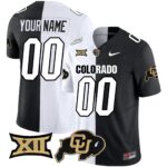 Custom Name/Gender Colorado Buffaloes Vapor Limited Jersey V2 – Big 12 XII Patch – All Stitched