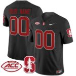 Stanford Cardinal 2024 ACC Patch Vapor Limited Custom Jersey – All Stitched
