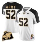 Men? Army Black Knights Rocky The Bulldog Patch Jersey – All Stitched