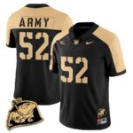 Men? Army Black Knights Rocky The Bulldog Patch Jersey – All Stitched