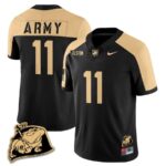 Men? Army Black Knights Rocky The Bulldog Patch Jersey – All Stitched
