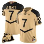 Men? Army Black Knights Rocky The Bulldog Patch Jersey – All Stitched