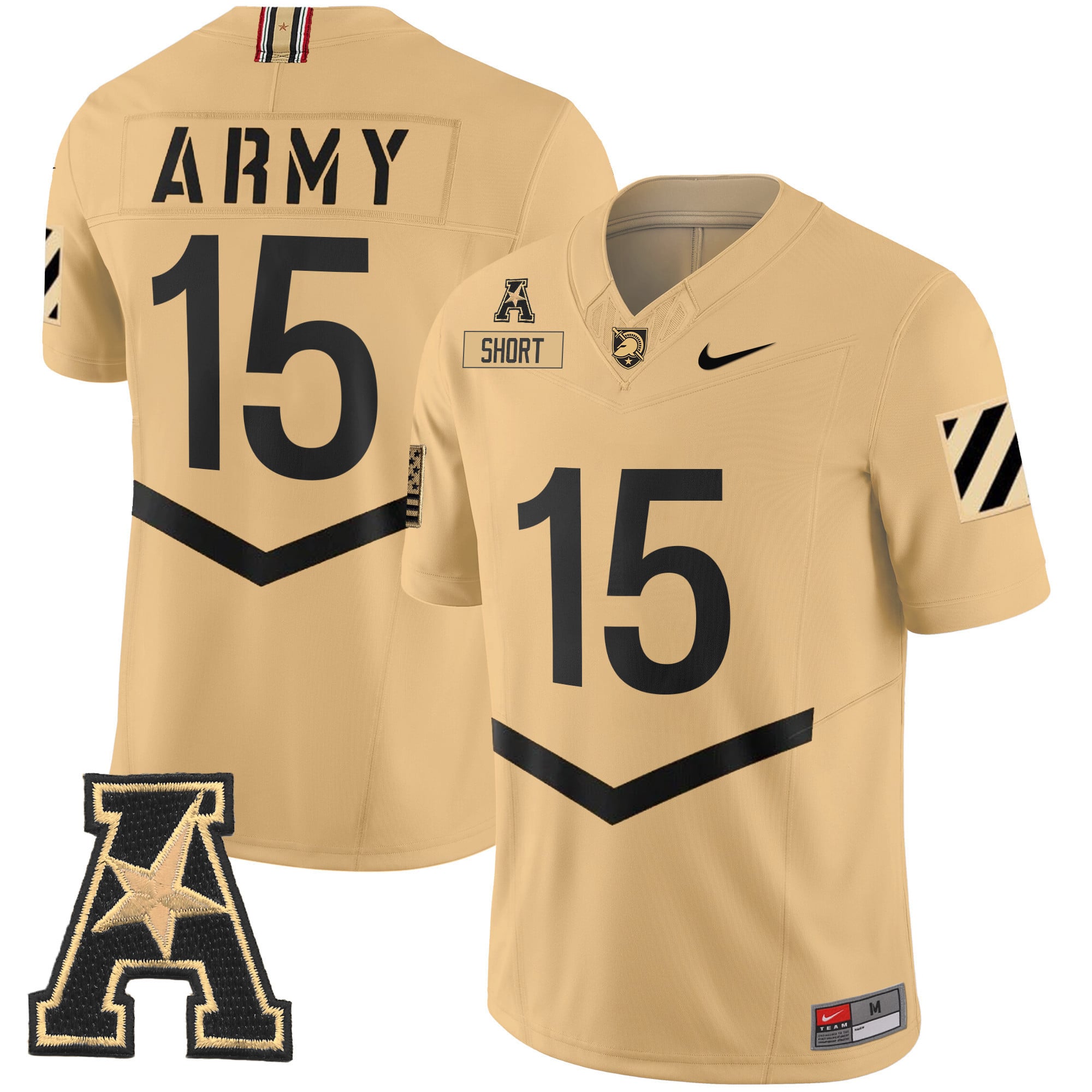 Men’s Army Black Knights 2024 Vapor Limited Jersey – AAC Patch – All Stitched