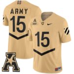 Men’s Army Black Knights 2024 Vapor Limited Jersey – AAC Patch – All Stitched