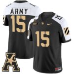 Men’s Army Black Knights 2024 Vapor Limited Jersey – AAC Patch – All Stitched