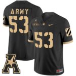 Men’s Army Black Knights 2024 Vapor Limited Jersey – AAC Patch – All Stitched