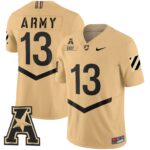 Men’s Army Black Knights 2024 Vapor Limited Jersey – AAC Patch – All Stitched
