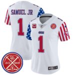 Women’s 49ers American Style Vapor Limited Jersey – All Stitched
