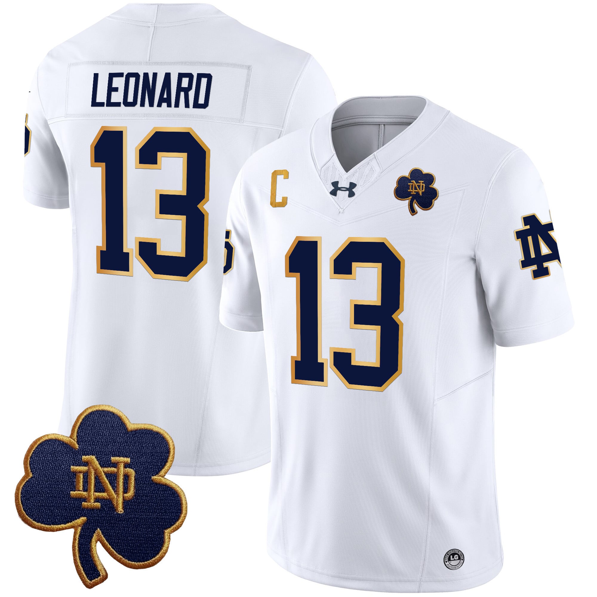 Men’s Notre Dame Fighting Irish 2024 Vapor Limited Jersey V3 – All Stitched