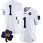 Men’s Notre Dame Fighting Irish 2024 Vapor Limited Jersey V3 – All Stitched