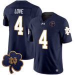 Men’s Notre Dame Fighting Irish 2024 Vapor Limited Jersey V3 – All Stitched