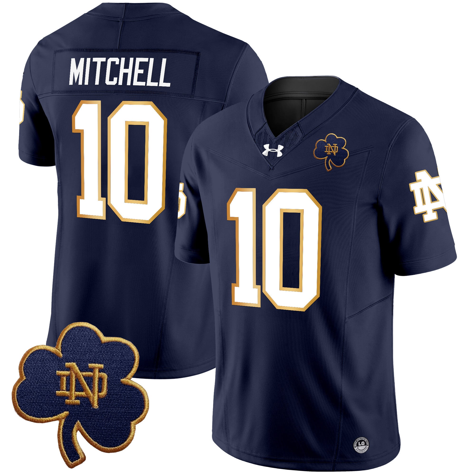 Men’s Notre Dame Fighting Irish 2024 Vapor Limited Jersey V3 – All Stitched