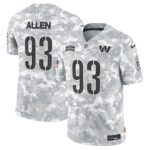 Washington Commanders 2024 Salute to Service Vapor Limited Jersey – Arctic Camo – All Stitched
