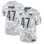 Washington Commanders 2024 Salute to Service Vapor Limited Jersey – Arctic Camo – All Stitched
