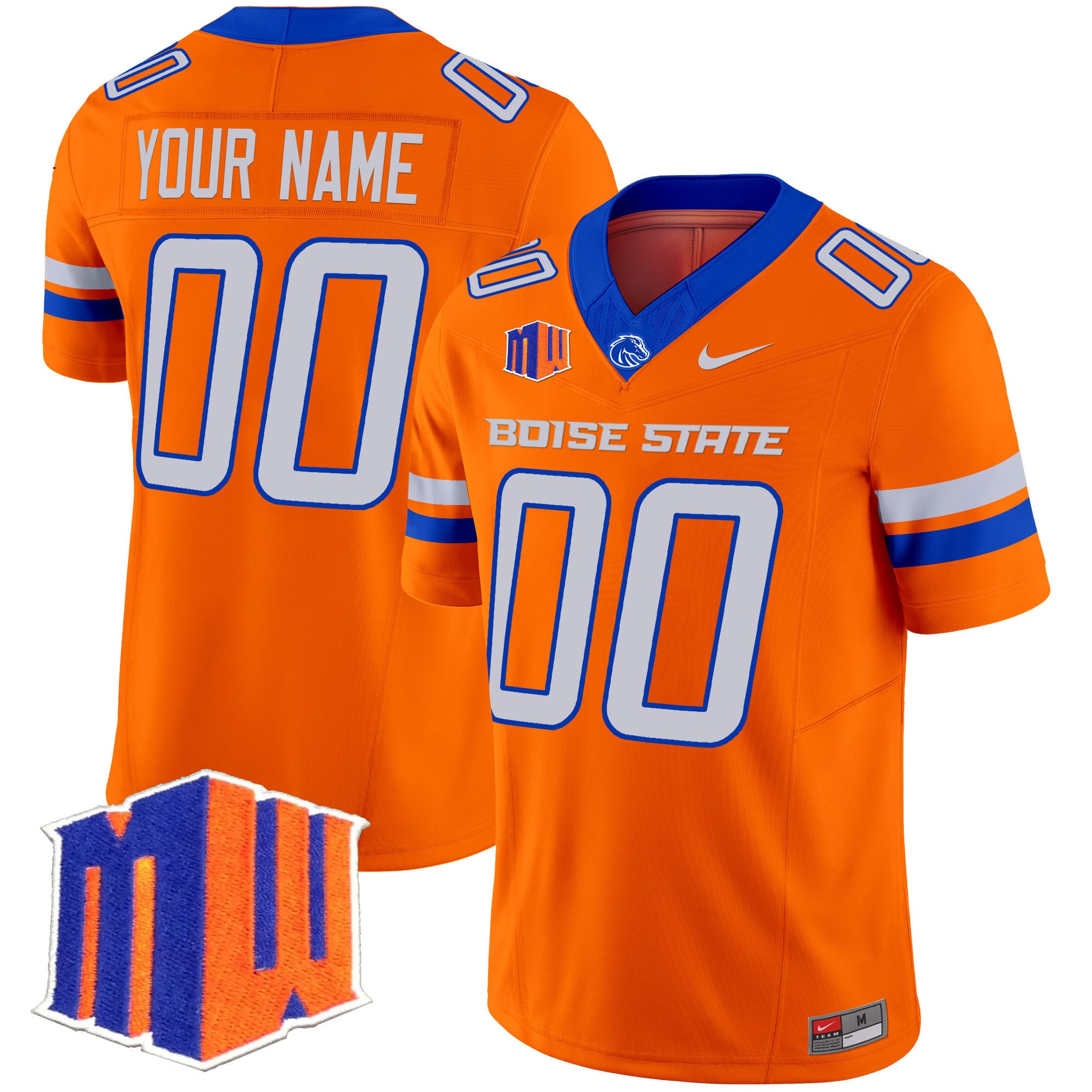 Boise State Broncos 2024 Vapor Limited Custom Jersey – All Stitched