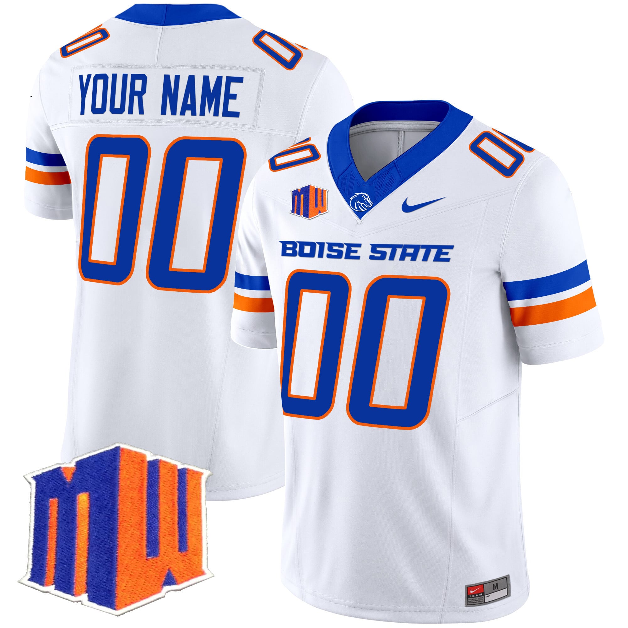 Boise State Broncos 2024 Vapor Limited Custom Jersey – All Stitched