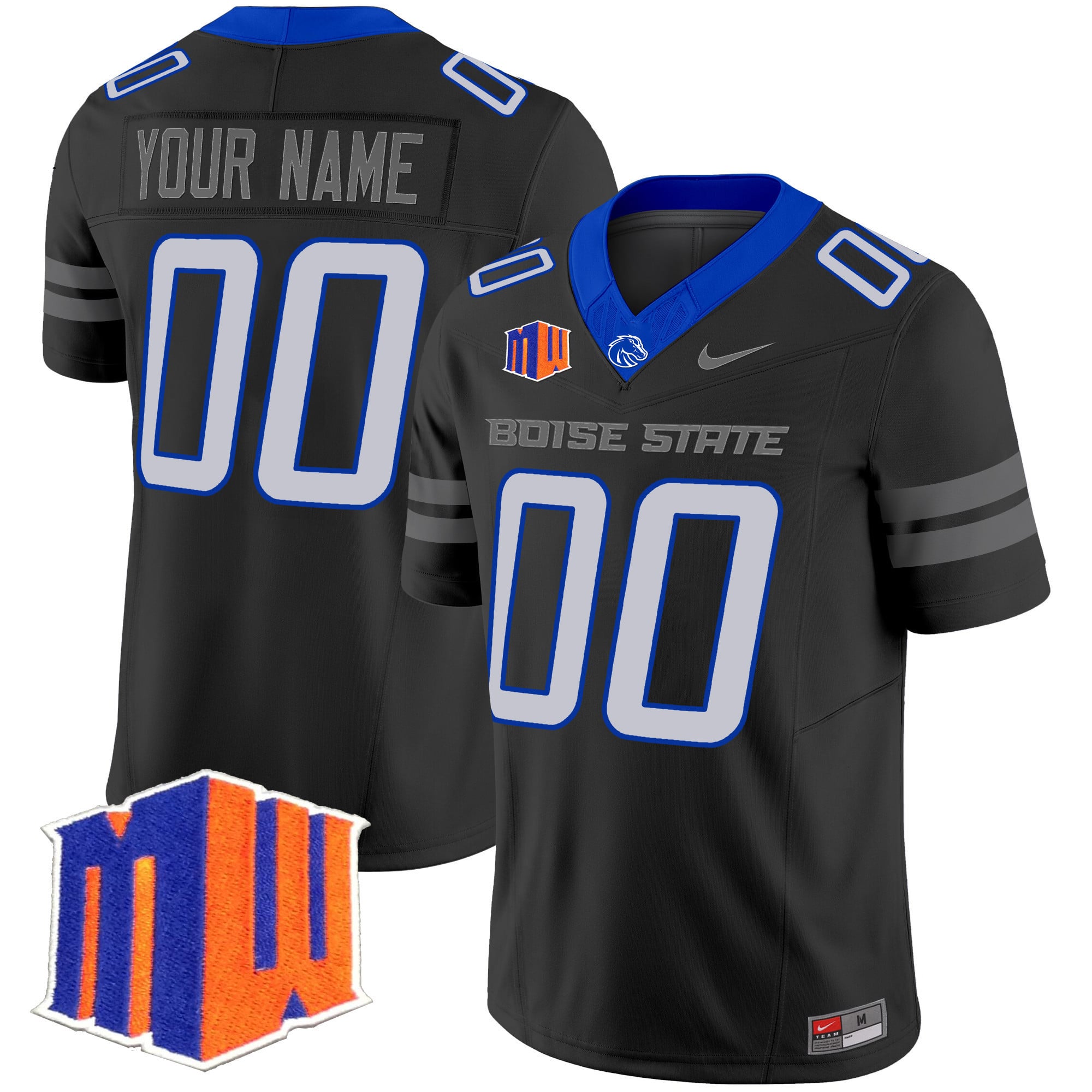 Boise State Broncos 2024 Vapor Limited Custom Jersey – All Stitched