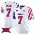 Men’s Utah Utes American Style Vapor Limited Jersey – All Stitched