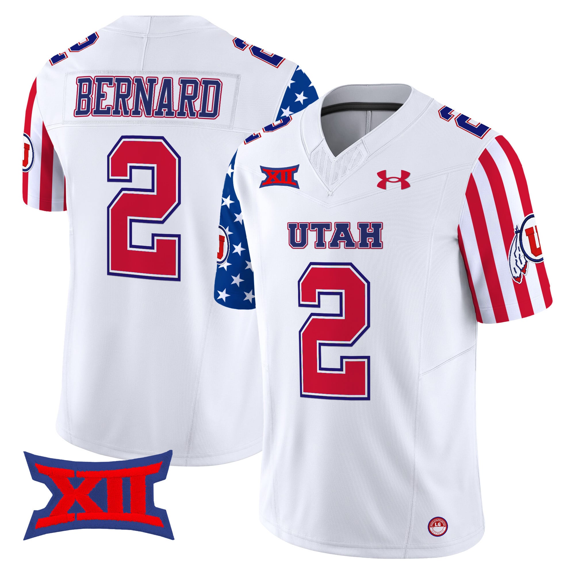 Men’s Utah Utes American Style Vapor Limited Jersey – All Stitched