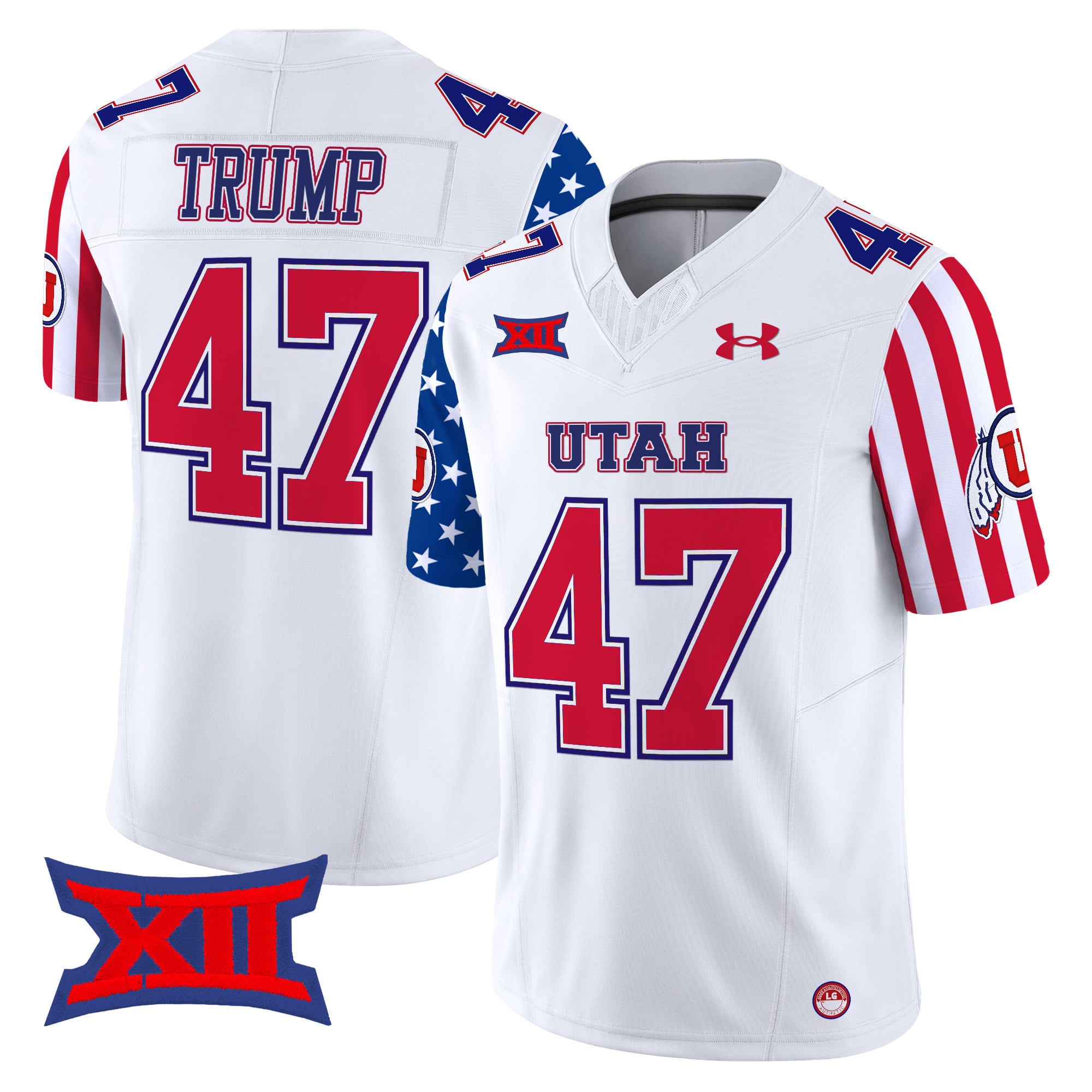 Men’s Utah Utes American Style Vapor Limited Jersey – All Stitched