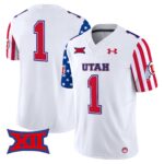 Men’s Utah Utes American Style Vapor Limited Jersey – All Stitched