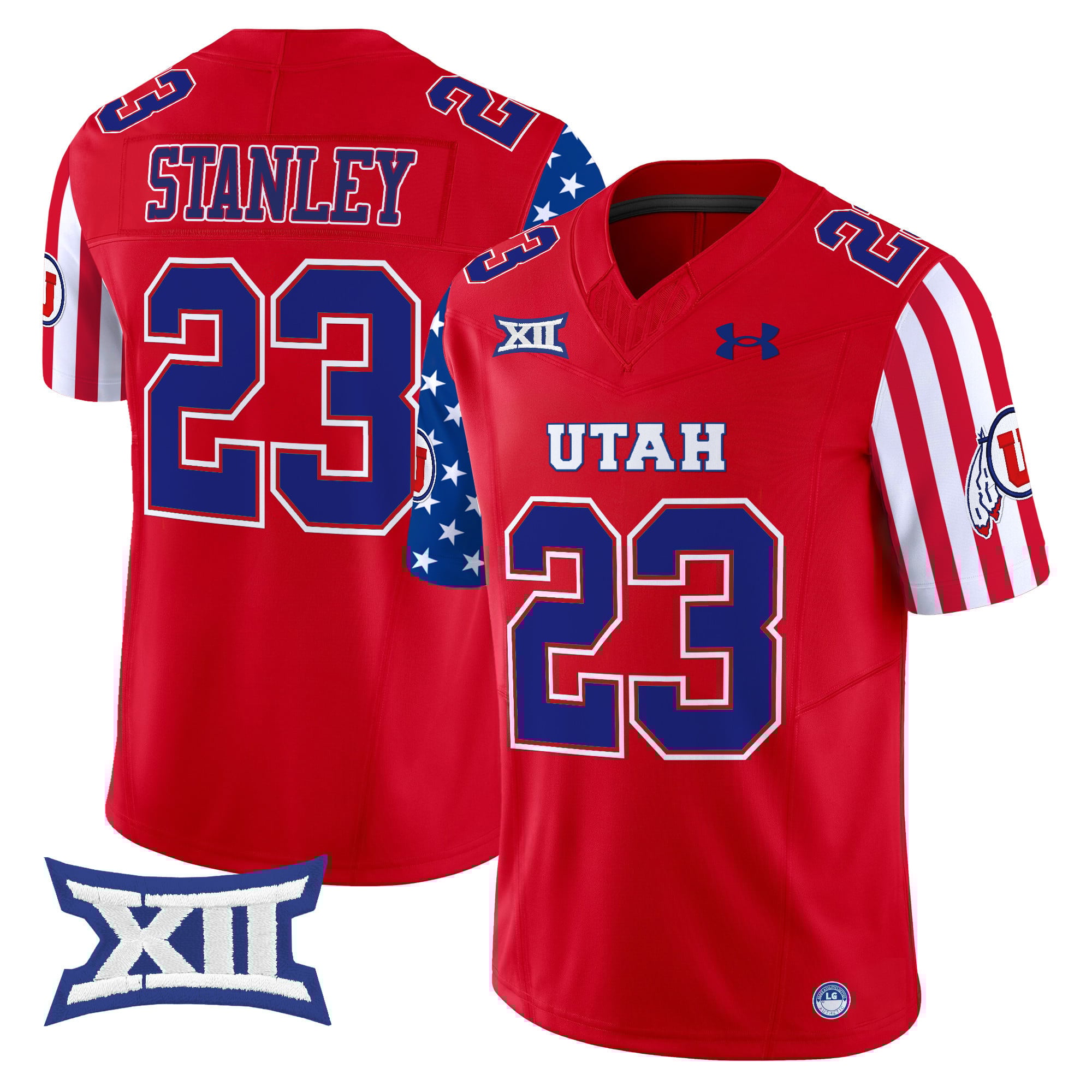 Men’s Utah Utes American Style Vapor Limited Jersey – All Stitched