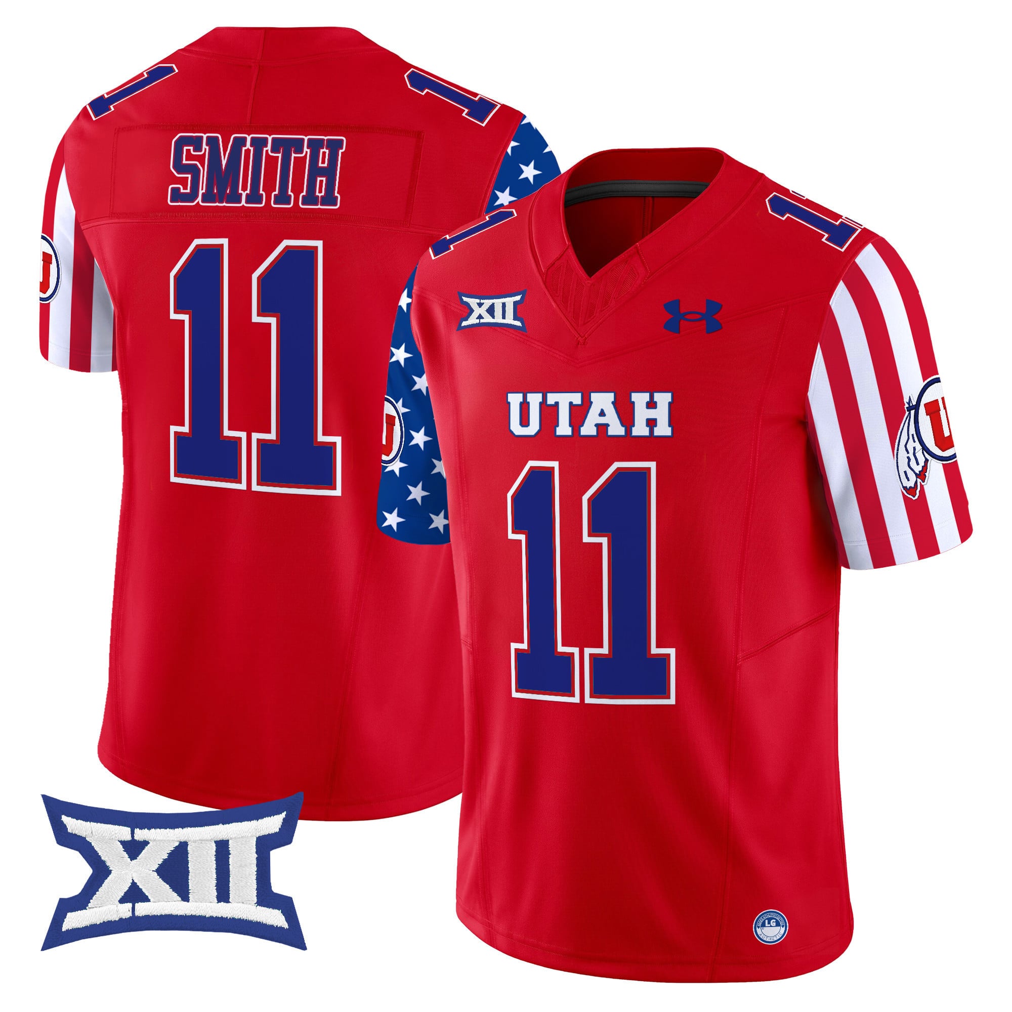 Men’s Utah Utes American Style Vapor Limited Jersey – All Stitched