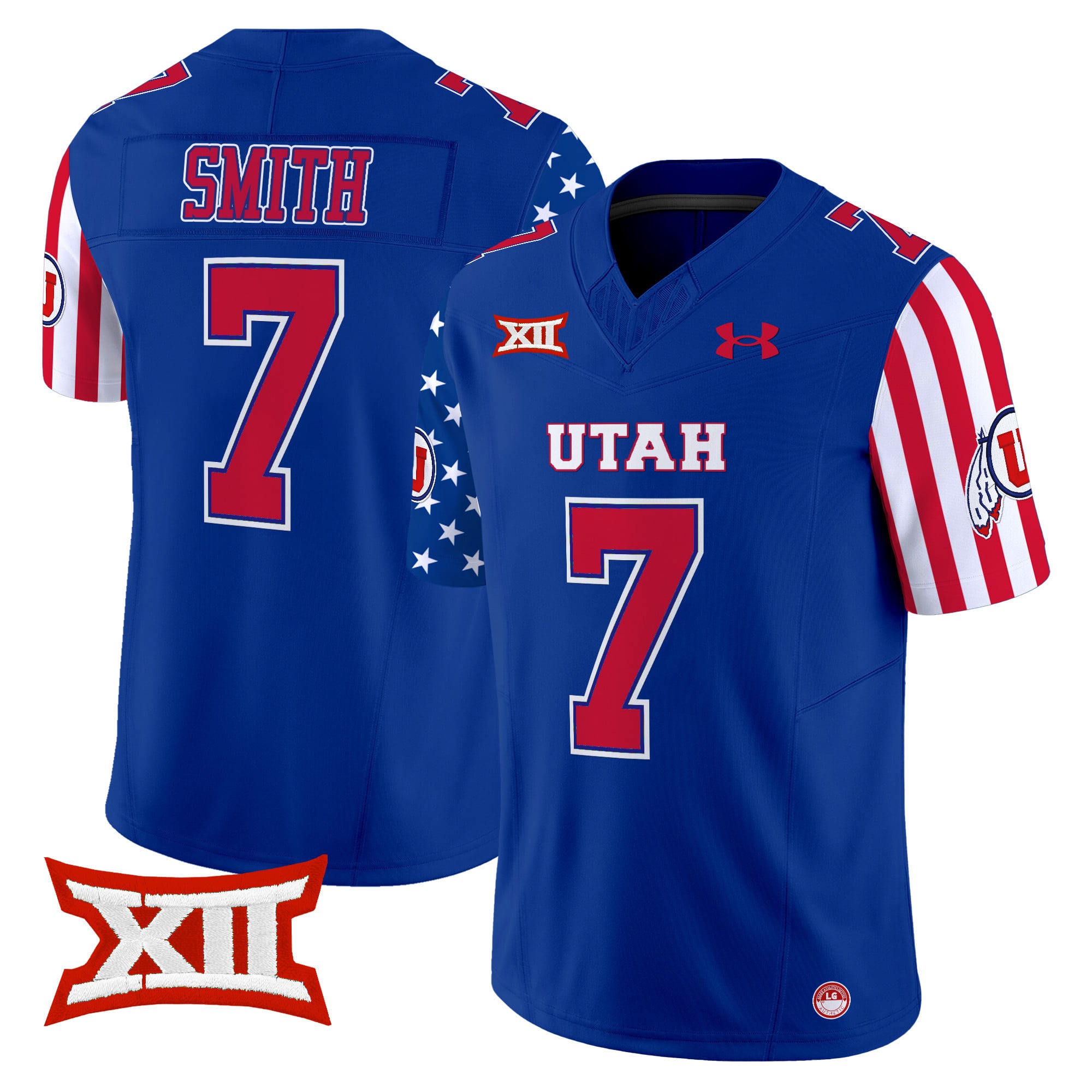 Men’s Utah Utes American Style Vapor Limited Jersey – All Stitched