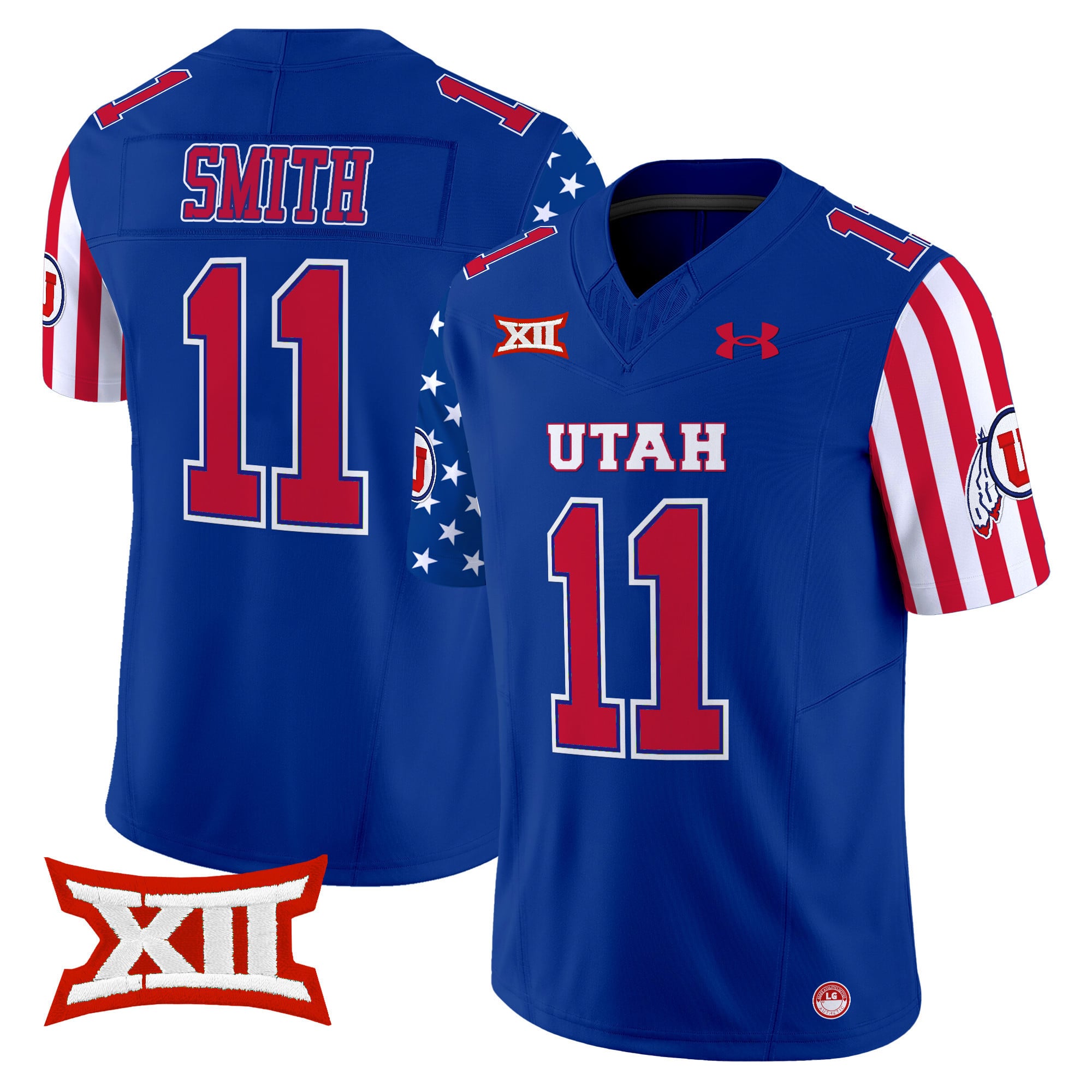 Men’s Utah Utes American Style Vapor Limited Jersey – All Stitched