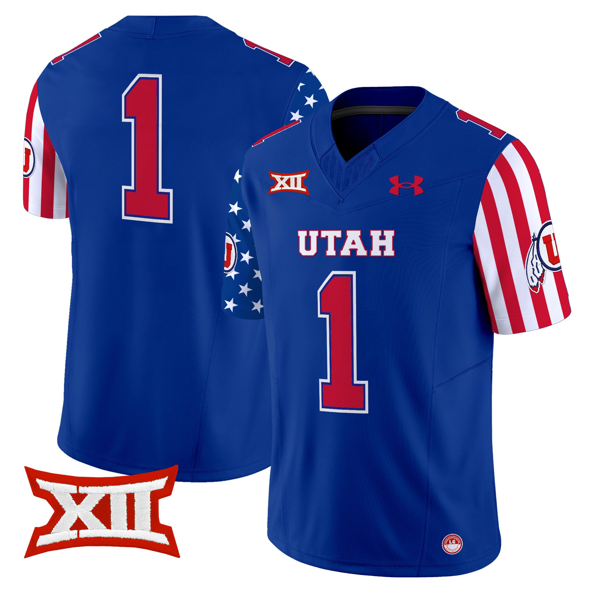 Men’s Utah Utes American Style Vapor Limited Jersey – All Stitched